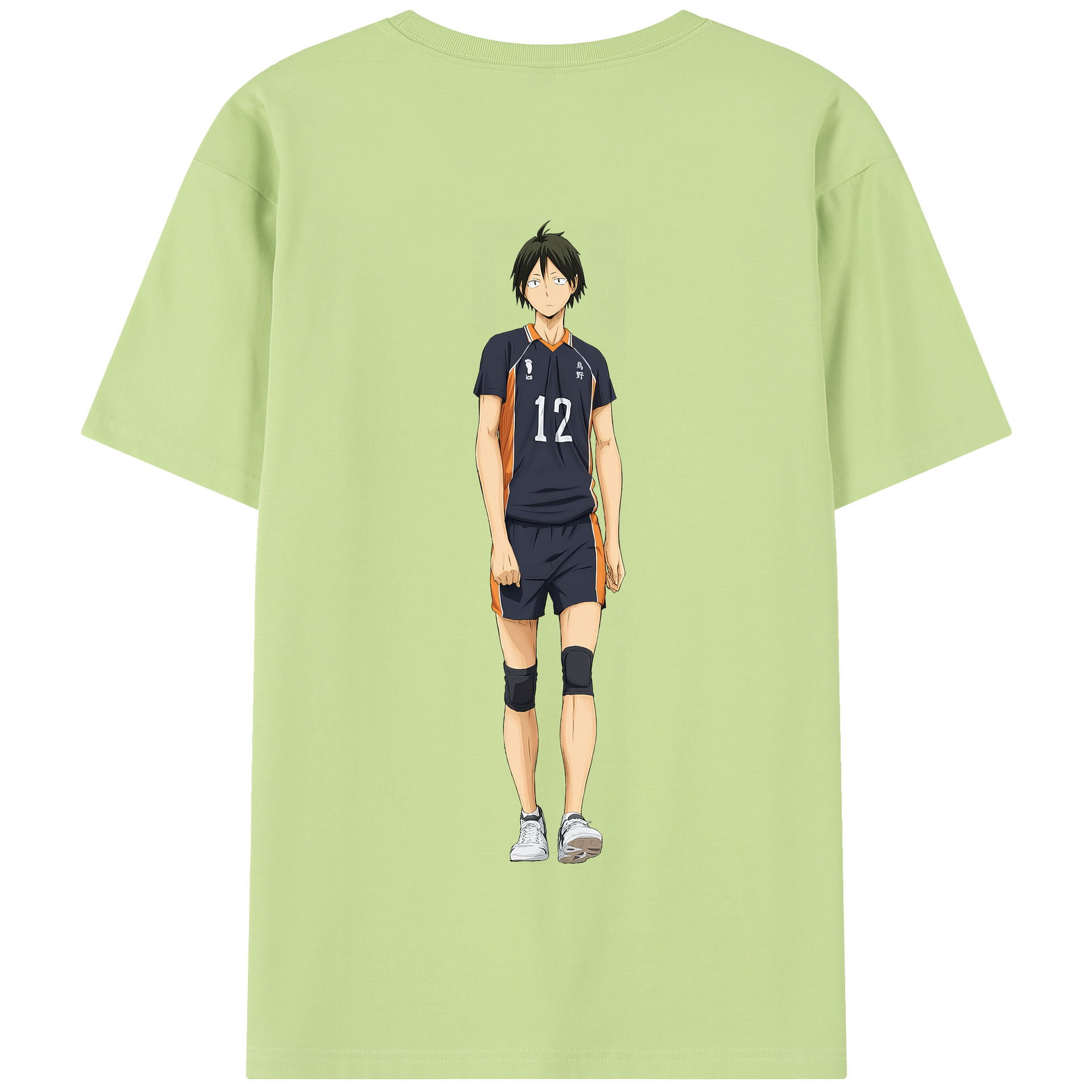 （画像用） ハイキュー!! Haikyu!! 綿100％半袖Tシャツ（背面プリント）